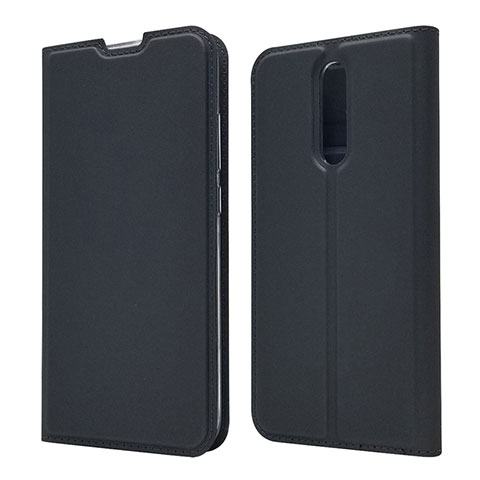 Funda de Cuero Cartera con Soporte Carcasa L14 para Xiaomi Redmi 8 Negro