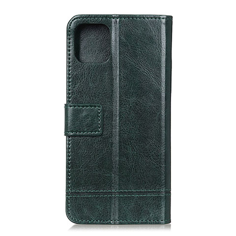 Funda de Cuero Cartera con Soporte Carcasa L15 para Huawei Honor 30S Verde