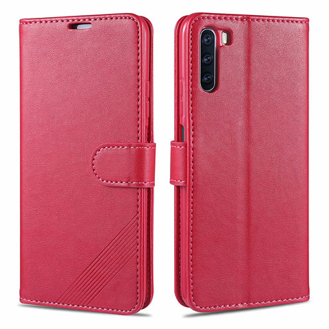 Funda de Cuero Cartera con Soporte Carcasa L16 para Huawei Mate 40 Lite 5G Rojo