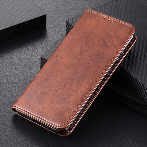 Funda de Cuero Cartera con Soporte Carcasa L23 para Realme C11 Marron