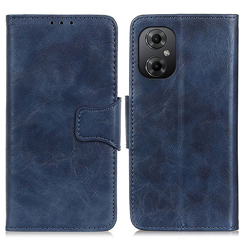 Funda de Cuero Cartera con Soporte Carcasa M02L para Xiaomi Poco M4 5G Azul