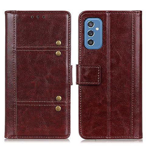 Funda de Cuero Cartera con Soporte Carcasa M06L para Samsung Galaxy M52 5G Marron