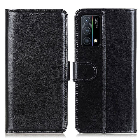 Funda de Cuero Cartera con Soporte Carcasa M07L para Oppo K9 5G Negro