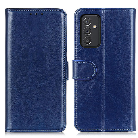 Funda de Cuero Cartera con Soporte Carcasa M07L para Samsung Galaxy Quantum2 5G Azul