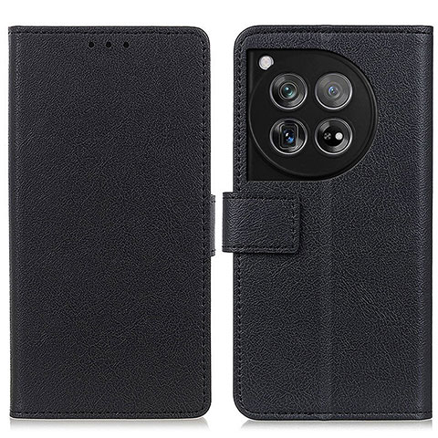 Funda de Cuero Cartera con Soporte Carcasa M08L para OnePlus 12 5G Negro