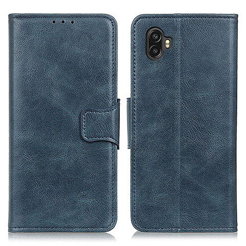 Funda de Cuero Cartera con Soporte Carcasa M09L para Samsung Galaxy Xcover Pro 2 5G Azul