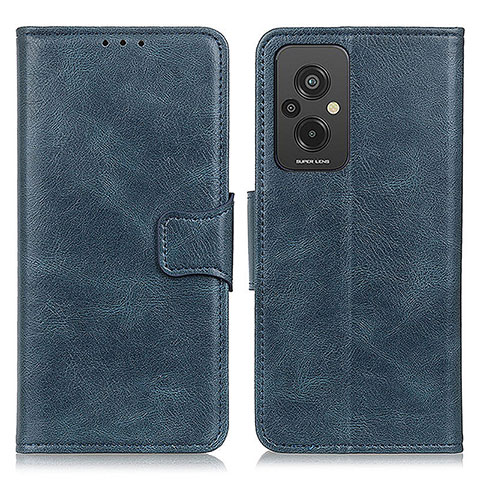 Funda de Cuero Cartera con Soporte Carcasa M09L para Xiaomi Redmi 11 Prime 4G Azul