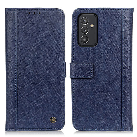 Funda de Cuero Cartera con Soporte Carcasa M10L para Samsung Galaxy Quantum2 5G Azul