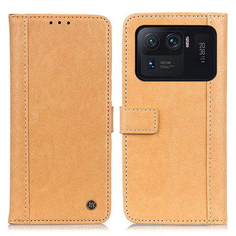 Funda de Cuero Cartera con Soporte Carcasa M10L para Xiaomi Mi 11 Ultra 5G Marron