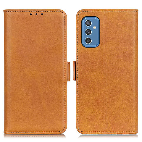 Funda de Cuero Cartera con Soporte Carcasa M15L para Samsung Galaxy M52 5G Marron Claro