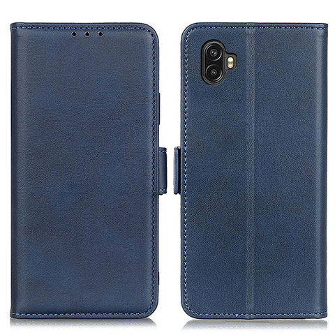 Funda de Cuero Cartera con Soporte Carcasa M15L para Samsung Galaxy Xcover Pro 2 5G Azul