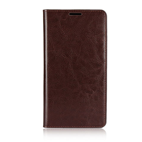 Funda de Cuero Cartera con Soporte Carcasa para Asus Zenfone 2 Laser 6.0 ZE601KL Marron