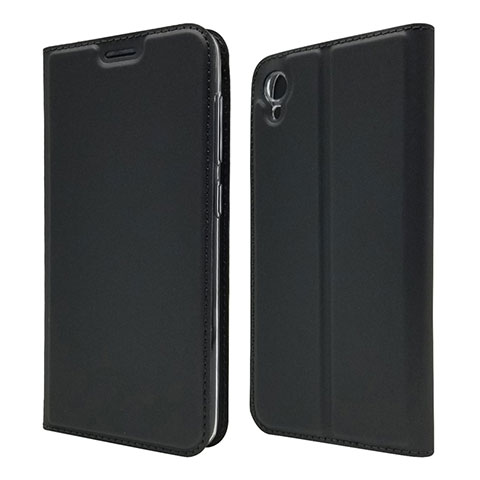 Funda de Cuero Cartera con Soporte Carcasa para Asus ZenFone Live L1 ZA550KL Negro