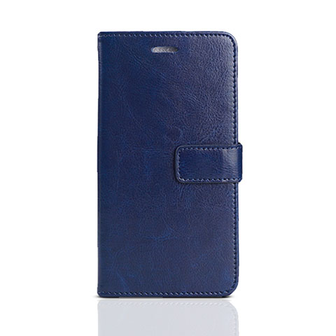 Funda de Cuero Cartera con Soporte Carcasa para Huawei Enjoy 8e Lite Azul