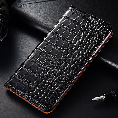 Funda de Cuero Cartera con Soporte Carcasa para OnePlus 7T Pro Negro