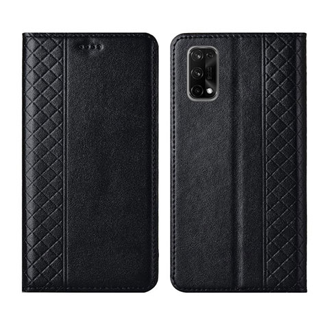 Funda de Cuero Cartera con Soporte Carcasa para Realme X7 Pro 5G Negro