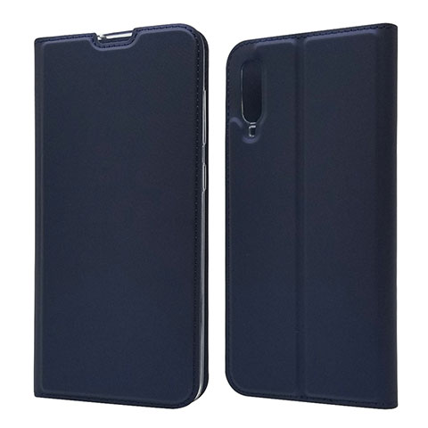 Funda de Cuero Cartera con Soporte Carcasa para Samsung Galaxy A70S Azul