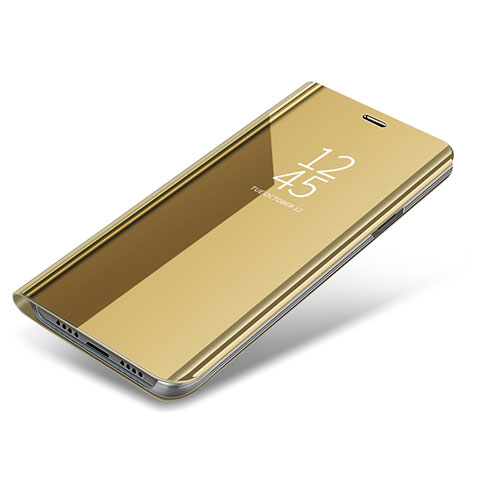 Funda de Cuero Cartera con Soporte Carcasa para Samsung Galaxy S8 Oro