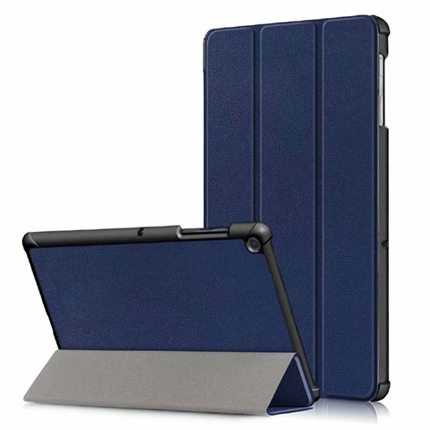 Funda de Cuero Cartera con Soporte Carcasa para Samsung Galaxy Tab S5e Wi-Fi 10.5 SM-T720 Azul