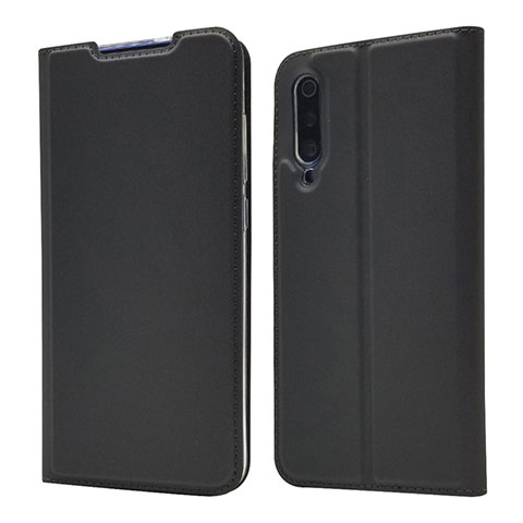 Funda de Cuero Cartera con Soporte Carcasa para Xiaomi Mi 9 Negro