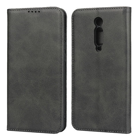 Funda de Cuero Cartera con Soporte Carcasa para Xiaomi Redmi K20 Pro Negro