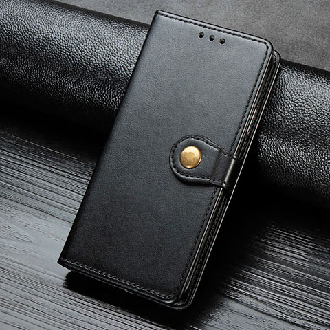 Funda de Cuero Cartera con Soporte Carcasa S07D para Google Pixel 4 XL Negro