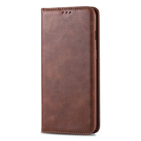 Funda de Cuero Cartera con Soporte Carcasa T02 para Huawei Honor 20 Lite Marron