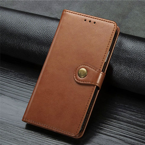 Funda de Cuero Cartera con Soporte Carcasa T04 para Xiaomi Mi 10 Pro Marron