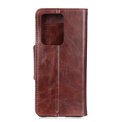 Funda de Cuero Cartera con Soporte Carcasa T05 para Huawei P40 Pro+ Plus Marron