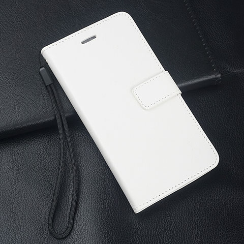 Funda de Cuero Cartera con Soporte Carcasa T07 para Apple iPhone 11 Pro Max Blanco