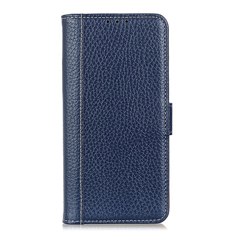 Funda de Cuero Cartera con Soporte Carcasa T07 para OnePlus 8 Pro Azul