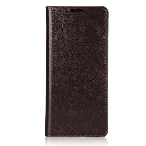 Funda de Cuero Cartera con Soporte Carcasa T08 para OnePlus 8 Pro Marron