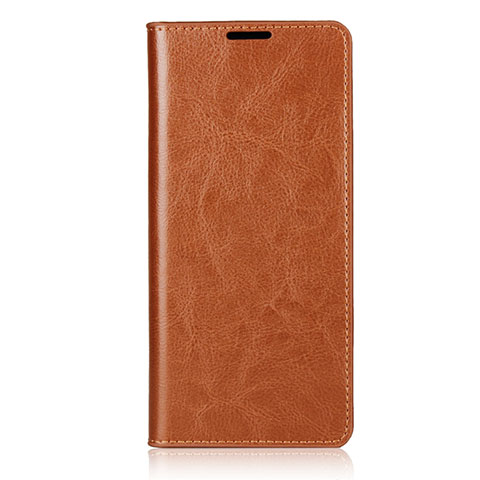 Funda de Cuero Cartera con Soporte Carcasa T08 para OnePlus 8 Pro Naranja