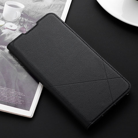 Funda de Cuero Cartera con Soporte Carcasa T08 para Xiaomi Mi 9T Pro Negro