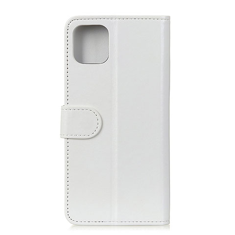 Funda de Cuero Cartera con Soporte Carcasa T11 para Xiaomi Mi 11 Lite 4G Blanco