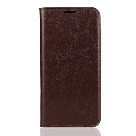 Funda de Cuero Cartera con Soporte Carcasa T11 para Xiaomi Redmi K20 Marron