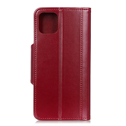 Funda de Cuero Cartera con Soporte Carcasa T15 para Xiaomi Mi 11 Lite 4G Rojo