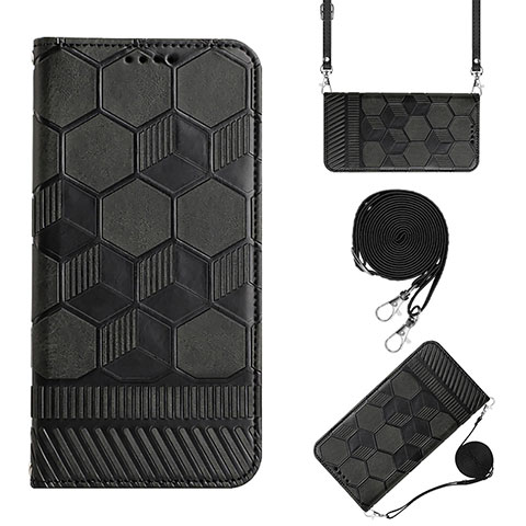 Funda de Cuero Cartera con Soporte Carcasa Y01B para Xiaomi Poco X4 GT 5G Negro