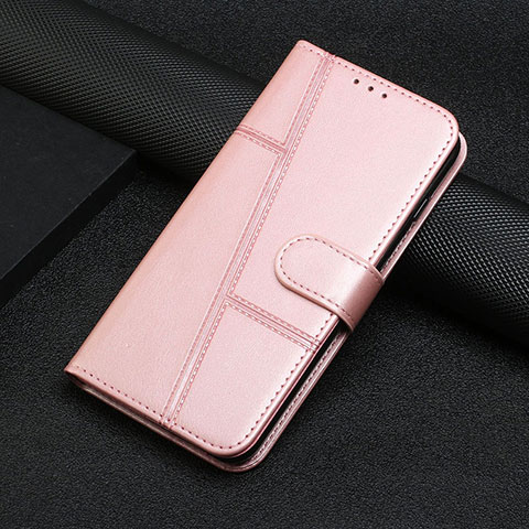 Funda de Cuero Cartera con Soporte Carcasa Y01X para Xiaomi Redmi Note 12 Pro Speed 5G Oro Rosa