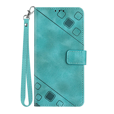 Funda de Cuero Cartera con Soporte Carcasa Y03B para Huawei Honor 9X Verde