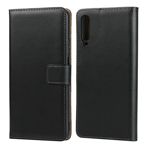 Funda de Cuero Cartera con Soporte para Huawei Honor 9X Pro Negro