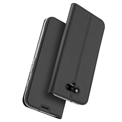 Funda de Cuero Cartera con Soporte para Huawei Honor Magic Negro