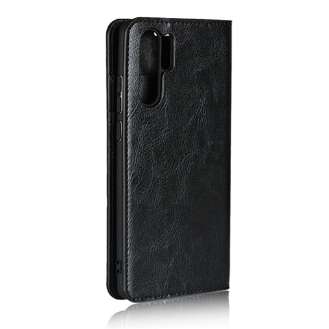 Funda de Cuero Cartera con Soporte para Huawei P30 Pro Negro