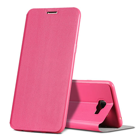 Funda de Cuero Cartera con Soporte para Samsung Galaxy C5 SM-C5000 Rosa