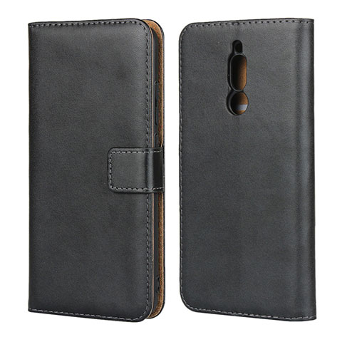 Funda de Cuero Cartera con Soporte para Xiaomi Redmi 8 Negro