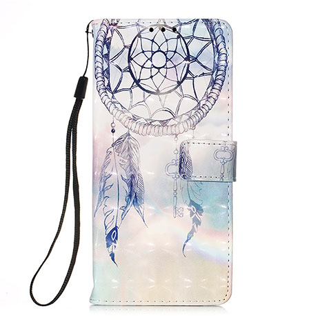 Funda de Cuero Cartera con Soporte Patron de Moda Carcasa Y02B para Apple iPhone 14 Plus Azul Claro