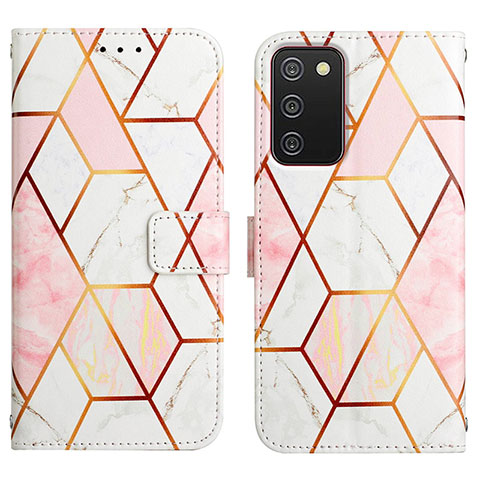 Funda de Cuero Cartera con Soporte Patron de Moda Carcasa Y05B para Samsung Galaxy M02s Multicolor