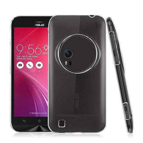 Funda Dura Cristal Plastico Rigida Transparente para Asus Zenfone Zoom ZX551ML Claro