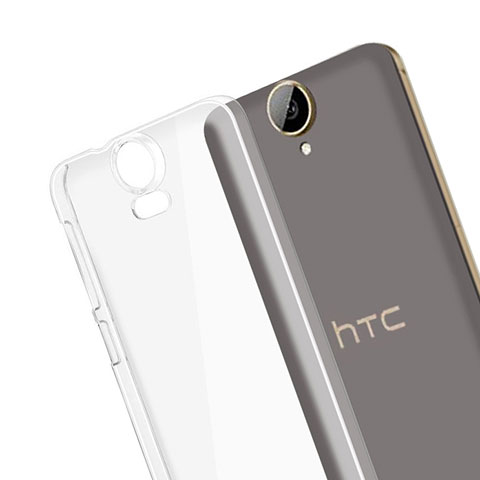 Funda Dura Cristal Plastico Rigida Transparente para HTC One E9 Plus Claro