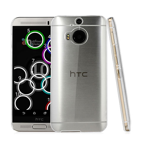 Funda Dura Cristal Plastico Rigida Transparente para HTC One M9 Plus Claro